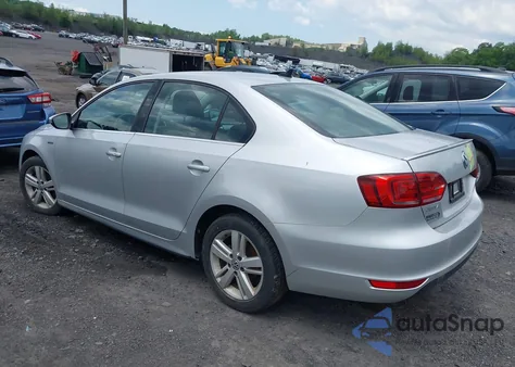 2014 Volkswagen Jetta Hybrid Sel from USA, damaged, VIN 3VW637AJ9EM284943